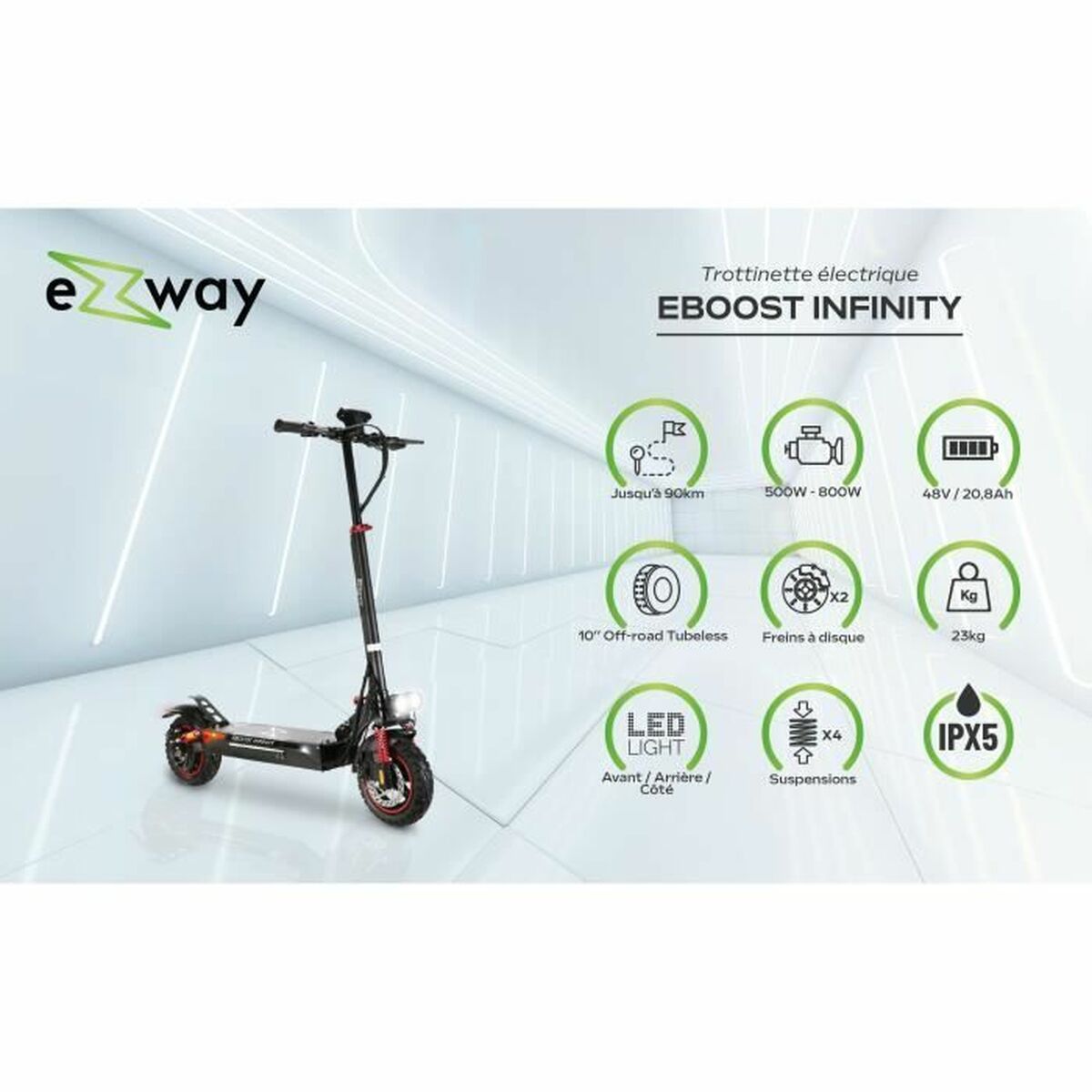 Ezway Electric Scooter Ezway 800 W
