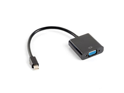 Lanberg Adapter Mini DisplayPort Cable 20CM Male a VGA Female AD-0006-BK Resolution Up To 1080P- Compat. Apple — image 1