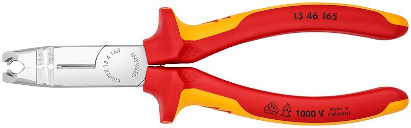 Knipex 13 46 165 Pelacable Red Yellow