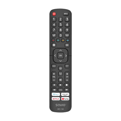 Savio RC-14 Remote Control /Reemplazo Universal Hisense, Smart TV — image 1
