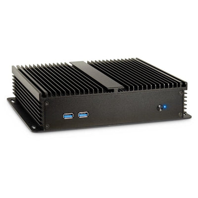 PC Case Inter-tech Mini ITX IP-40 Black 2x USB 3.0 58X235X200MM 88887371 — image 1