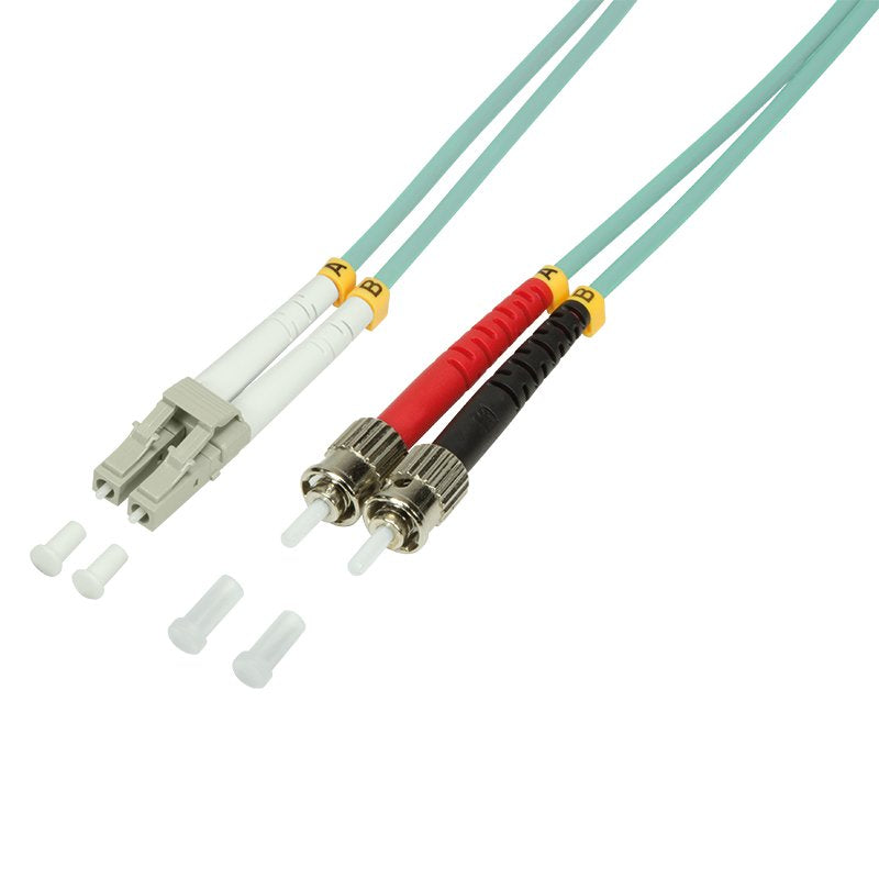 Logilink Lwl Network Cable OM3 Lc St 2,0M Duplex