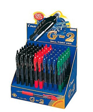 Pilot Expositor 60 Pens G-2 Expositor 60 Pens G-2 Pilot BL-G2-7-60DPK — image 1