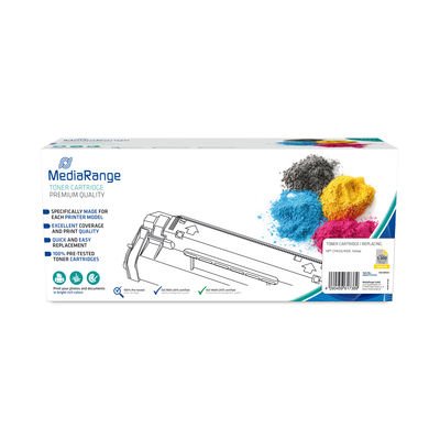 Mediarange Toner HP CF412X 410X With Chip Yellow