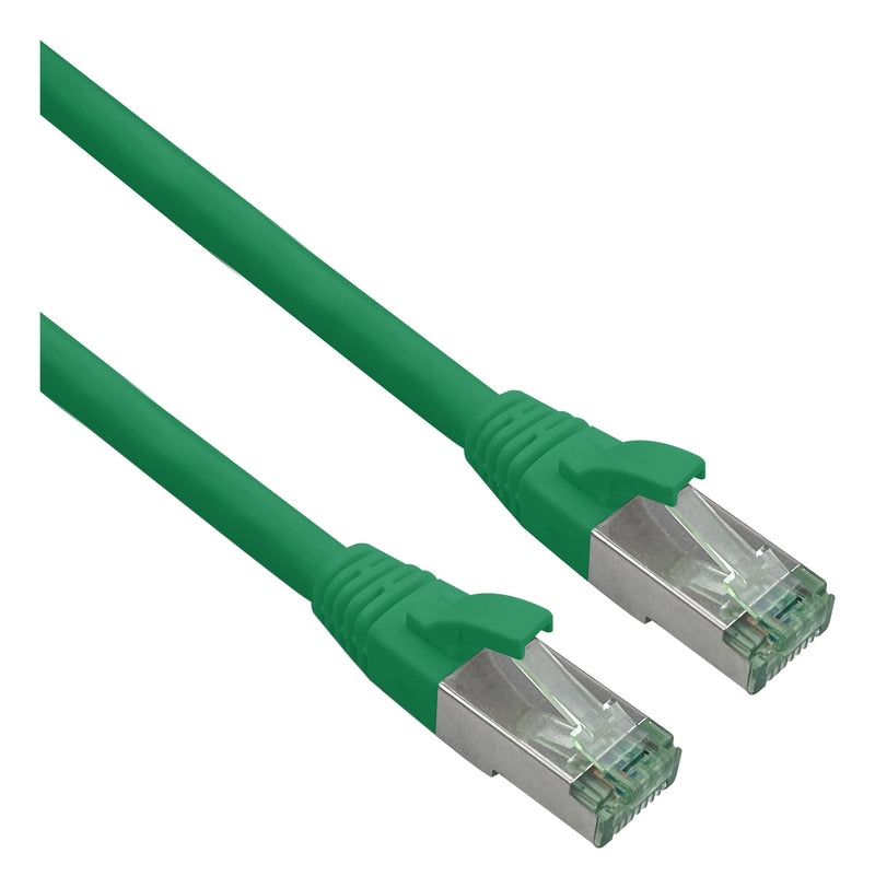 Helos Grs Certificado CAT.6A Network Cable With CAT.7 Rohkabel Tpe Green 2,0M