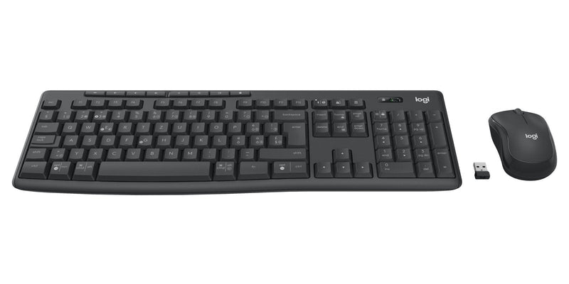 Logitech 920-012067 Keyboard Mouse Included Office Bluetooth Qwertz Suizo Graphite