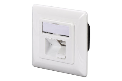 Digitus Roseta Surface CAT.6A X2 RJ45 White DN-9007-S-1 — image 1