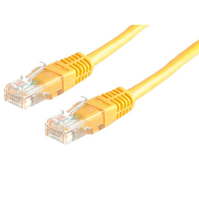 Value Network Cable KAT.6 Class And UTP Yellow 10M — image 1