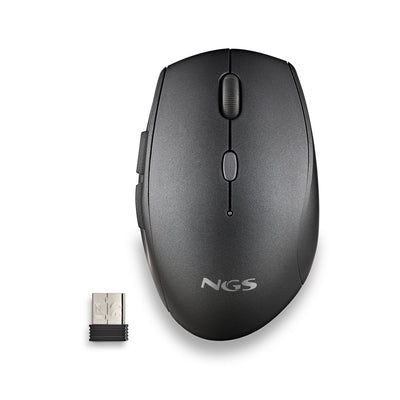 Ngs Wireless Mouse Bee Black Up To 1600 DPI — image 1