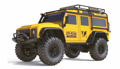 Amewi Rc Auto Dirt Safari Suv Crawler Liion 1500MAH Yellow/8+ — image 1