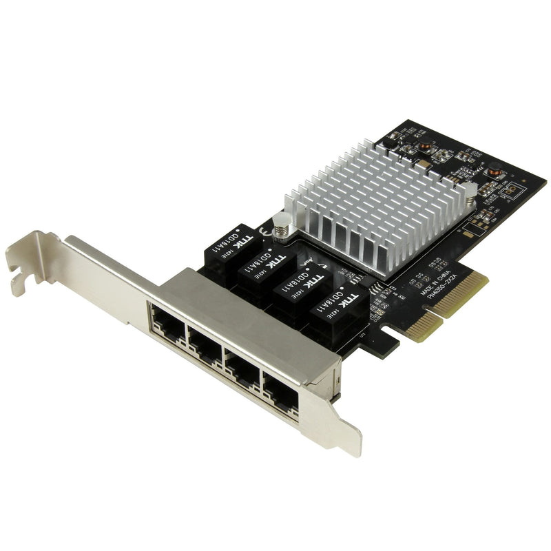 StarTech Network Card Pci Expres 4 Ports RJ45 Gigabit Chipset Intel I350 ST4000SPEXI