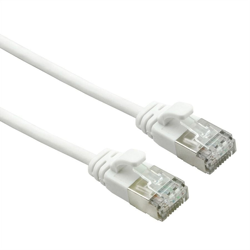 Roline U FTP Datacenter Network Cable CAT.6A (class Ea), Lsoh, Slim, Blanco 1M