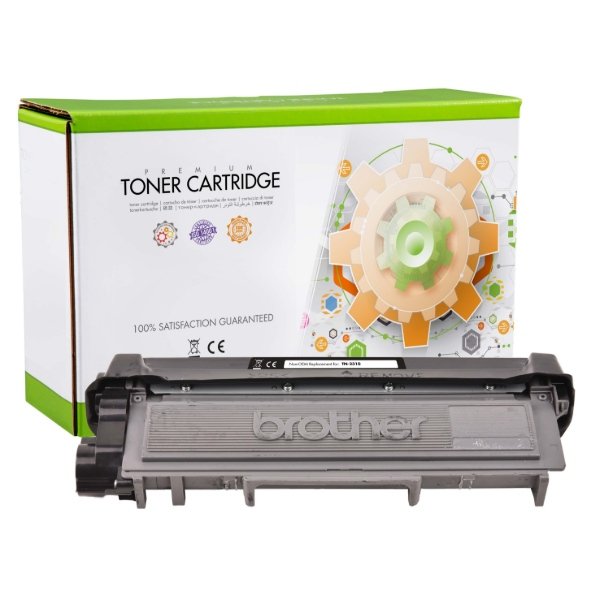 Static Toner Cartridge Compatible With Brother TN-2310BK Black Remanufacturojo 1.200 Pages