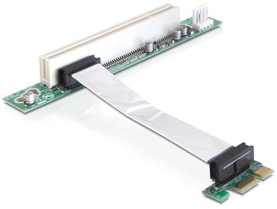 Delock Card Vertical PCIE X1 - Pci 32BIT 5V Cable Flexible — image 1