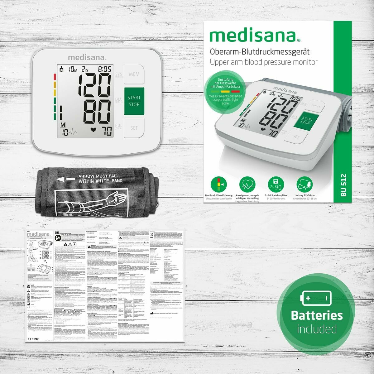 Medisana Arm Blood Pressure Monitor Medisana