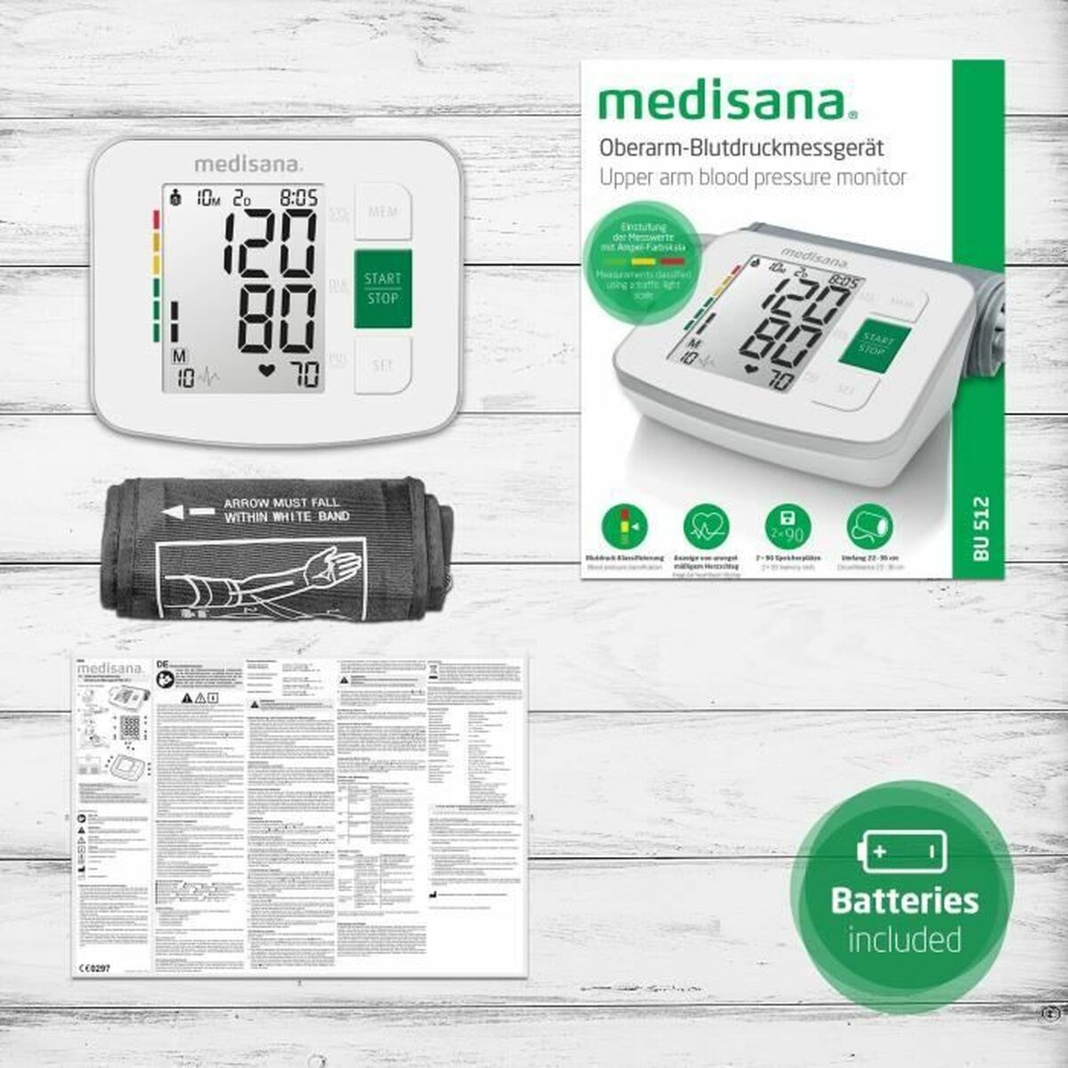 Medisana Arm Blood Pressure Monitor Medisana