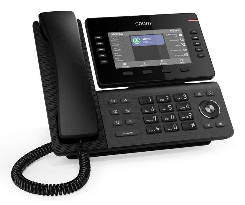 Snom Phone D815WB IP Black IPS Wi-Fi