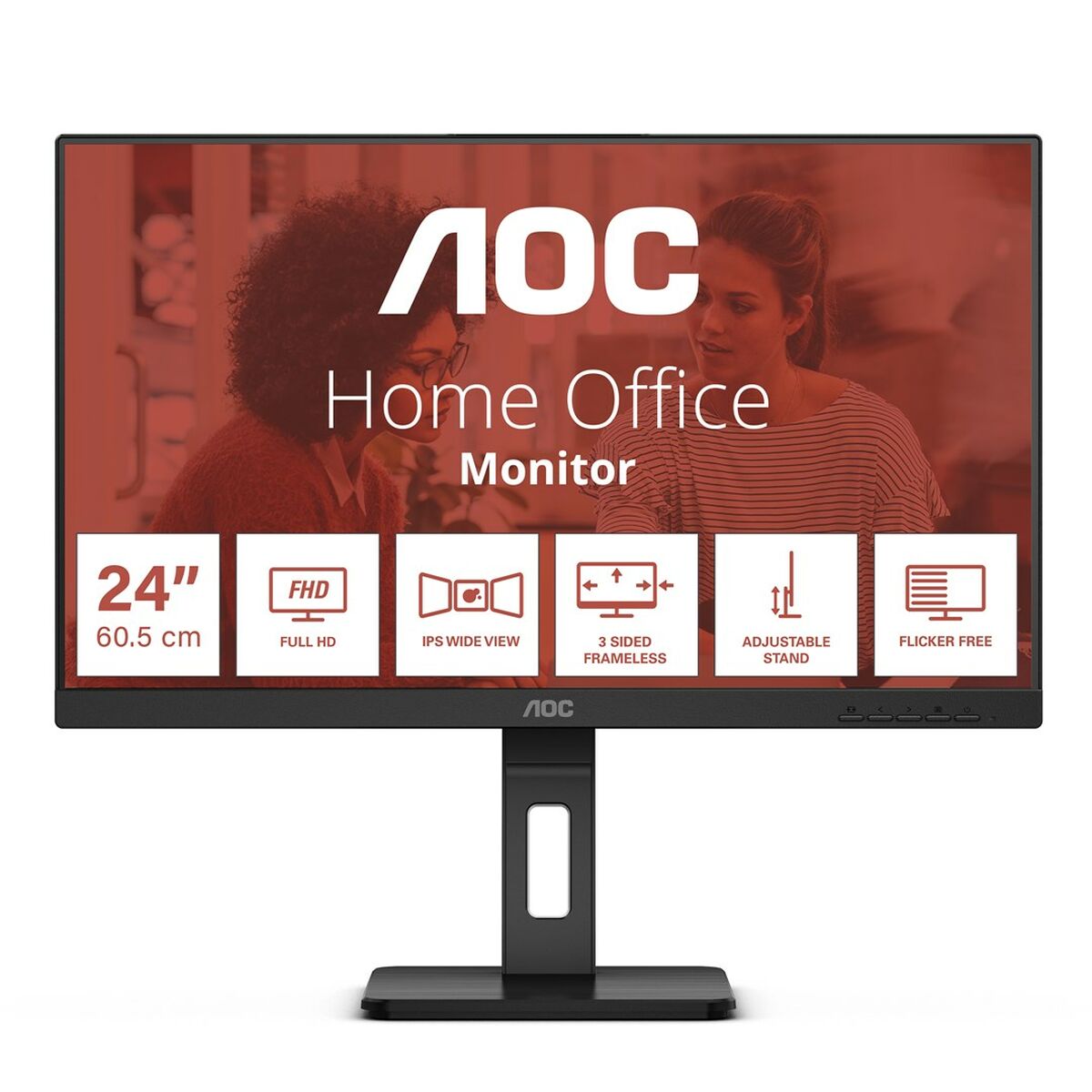 Aoc Monitor Aoc 24E3Qaf Full Hd 24" 23,8"