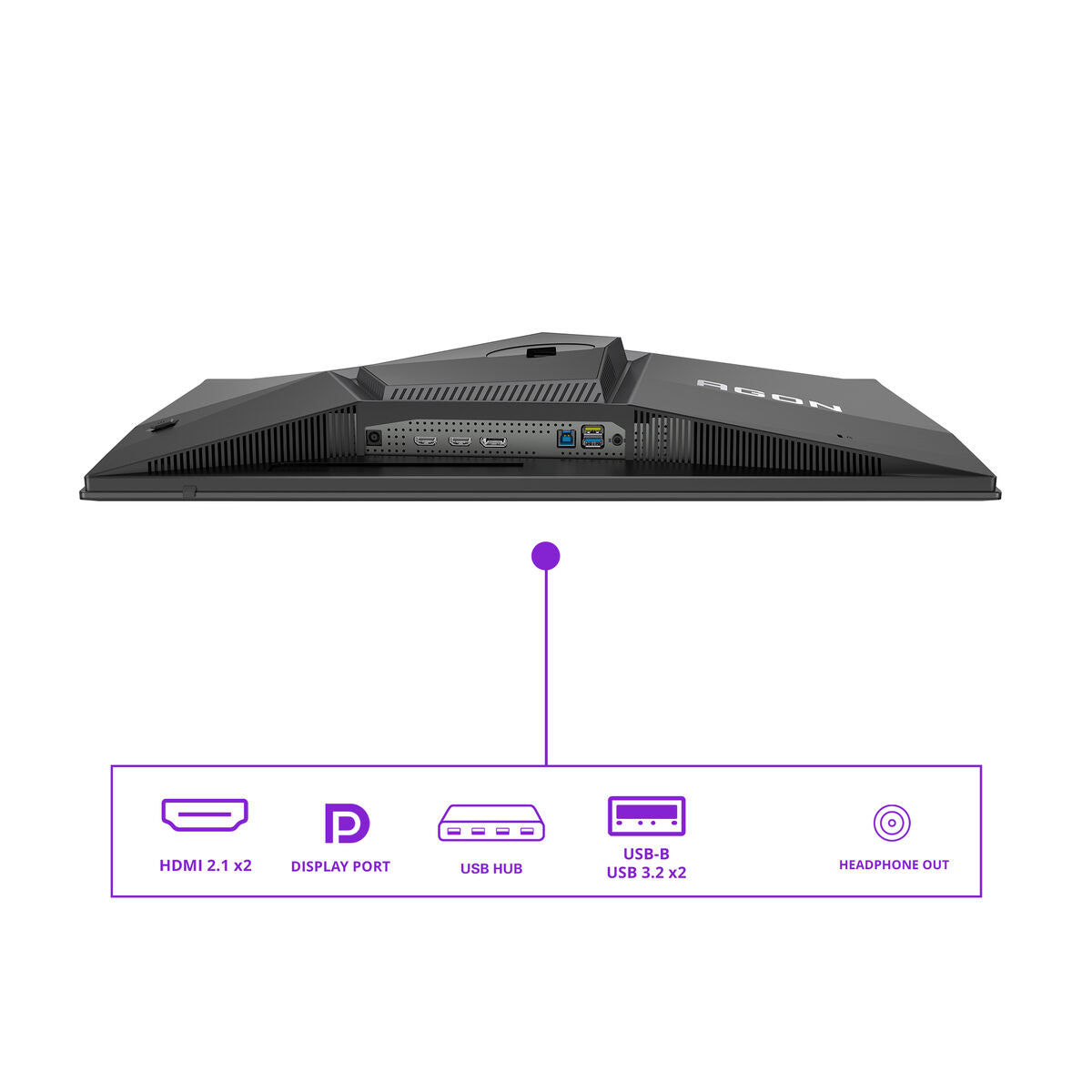 Aoc Gaming Monitor Aoc Ag276Qkd2 Quad Hd 27"