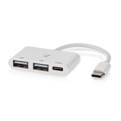 Nedis USB Hub 1x Usb-c™ 1x Usb-c™ - 2x USB 2.0A, 3-PORT Port(s), Power Eléctrica Über USB — image 1