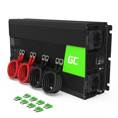 Green Cell Inversor Voltaje Automóvil ® 12V a 220V, 3000W / 6000W — image 1