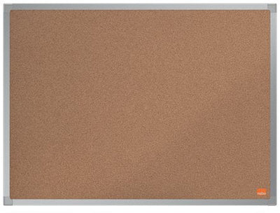 Nobo Essence Tablero Anuncios Corcho 600X450MM - Assembly Esquinas - Surface Corcho - Frame Aluminium Anodizad — image 1