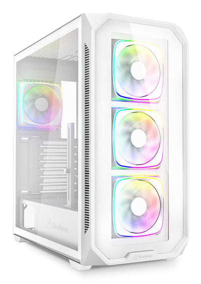 Sharkoon PC Case AK5G RGB White Glass Tempered X 2 4044951041848 — image 1
