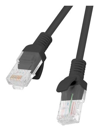 Lanberg Network Cable PCU5-10CC-1000-BK, RJ45,UTP, CAT.5E,10M, Black