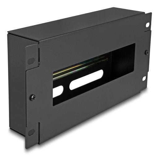 10? Protection Switch Power Strip With Cover And Carril Din 3 He Metal Black