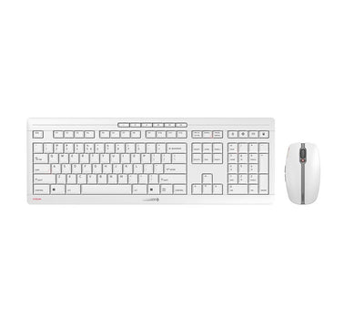 Cherry Keyboard English Stream Desktop Recharge RF Wireless QWERTY Grey — image 1
