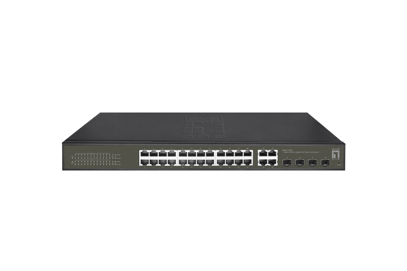Levelone Switch 24X Ge GES-2128P 4XGSFP 19 380W 16XPOE +