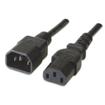 Ewent Cable Power Vde C14-C13, M/F, 1.80M — image 1