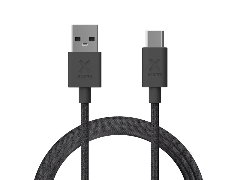Xtorm Cable GO2 USB-A a USB-C 1M Black