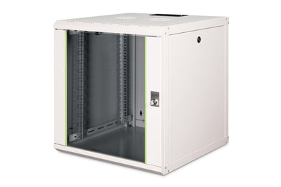 Digitus Cabinet Wall Rm 643X600X560MM 12U, Door Glass Paneles Laterales Desmontables — image 1