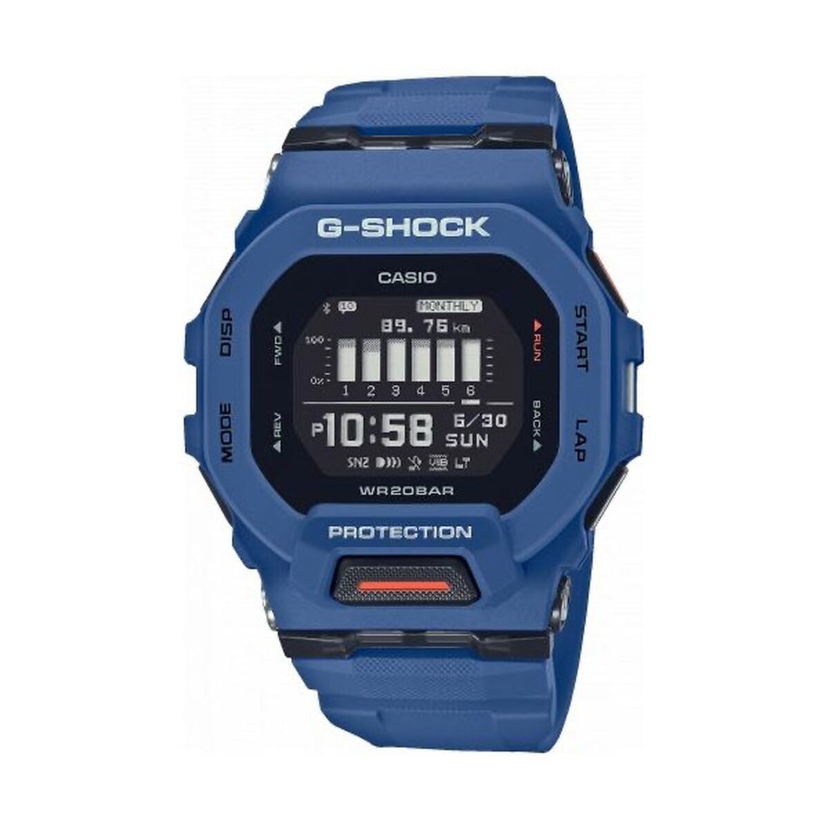 Casio Smartwatch Casio G-Squad Step Tracker Bluetooth®  ***Special Price*** Blue Black