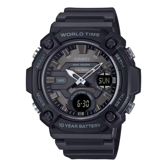 Casio Men's Watch Casio Aeq-120W-1B