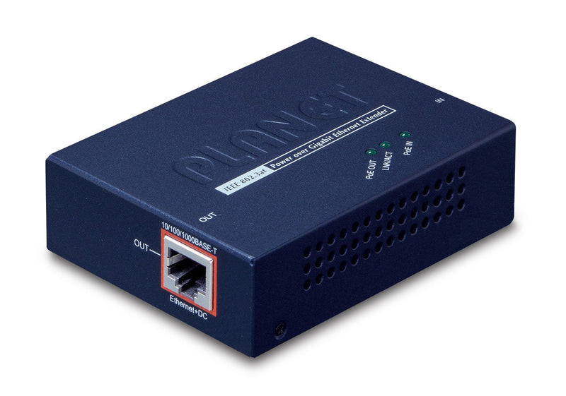 Planet PoE-E201 Ampliador Network Transmisor And Receptor Network Black
