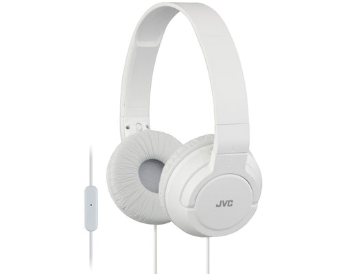 JVC Headphones HA-SR185-WE (on-ear, With Microphone White — image 1