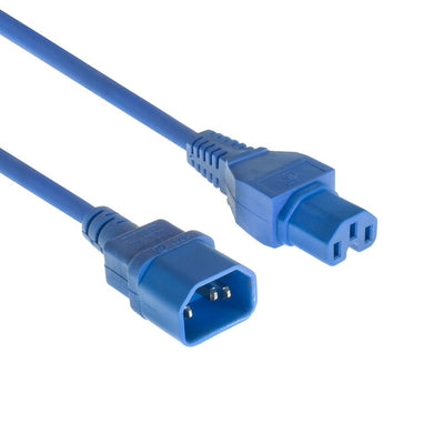 Powercord C14 - C15 Blue 2.5M — image 1
