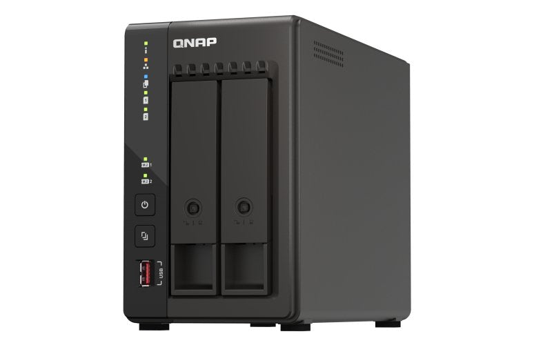 QNAP TS-253E NAS Tower Ethernet Negro J6412