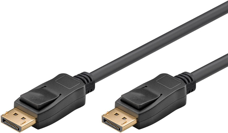 Goobay Cable DisplayPort 1.4 Plug DisplayPort Plug Black 1 Meter, 8K) 74777