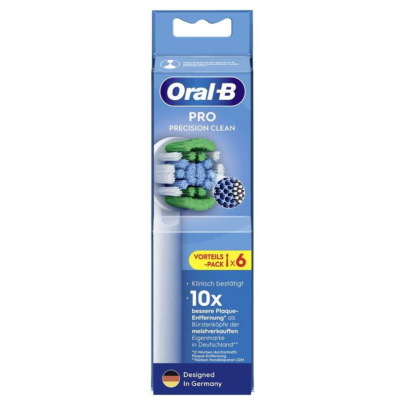 Oral-b Heads Brush Oral-b Pro Precision Clean 6 Pieces Pro Precision Clean