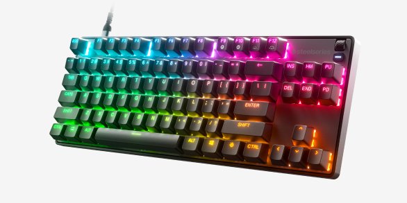 Steelseries Teclado English Apex 9 Tkl USB QWERTY Ee. Uu. Negro