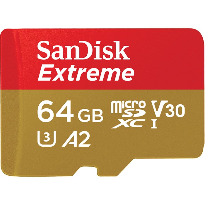 SanDisk Extreme Microsdxc 64GB 170/80MB/S A2