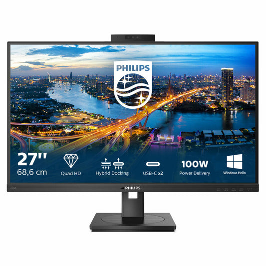 Philips Monitor Philips 276B1Jh/00 Lcd 27" Ips Lcd Flicker Free 50 - 60 Hz 75 Hz 50-60  Hz 27"