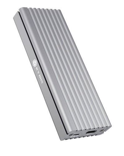 Raidsonic IB-1817MA-C31 Box External Hard Drive M.2 External Enclosure Unit Estado Sólido (SSD) Silver — image 1