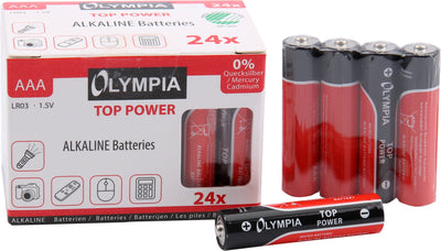 Olympia Paquete 24 Batteries Alcalinas Aaa — image 1