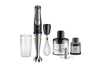 Braun Blender Multiquick 9 MQ9138XI 0,6 L Inmersión 1200W Black Steel Inoxidable — image 1