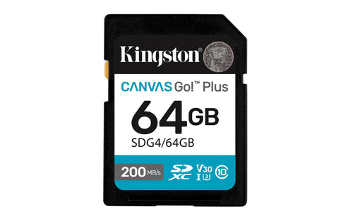 Kingston Card Canvas Go Plus SD 64GB — image 1