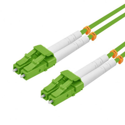 Helos Lwl Cable Fibre Lc/Lc Duplex 50/125M OM5 VERDE1,5M — image 1